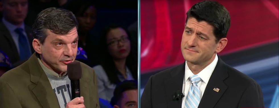 Cancer Survivor Saved By Obamacare Confronts Paul Ryan On Its Repeal