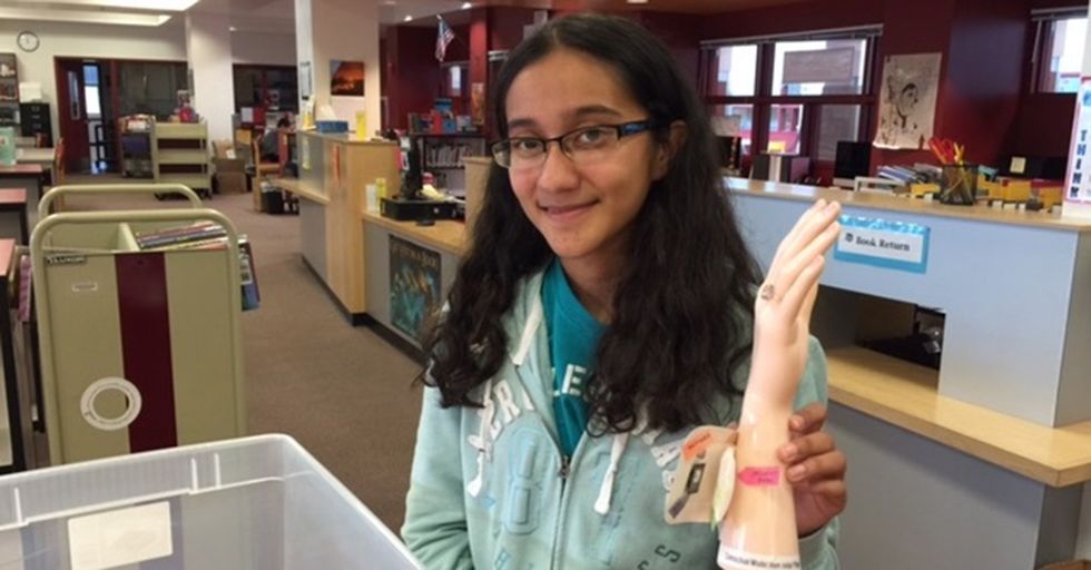 A 13-Year-Old Girl Has Invented A Bandage That Will Help Wounds Heal Faster