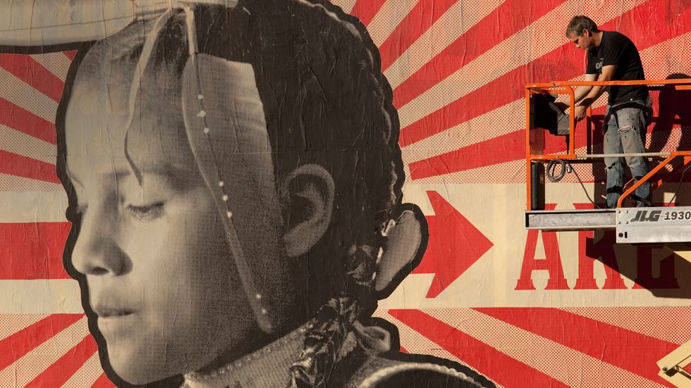 The Artist Considered To Be Responsible For Obama's Popularity Just Came Out With A Powerful AntiTrump Poster