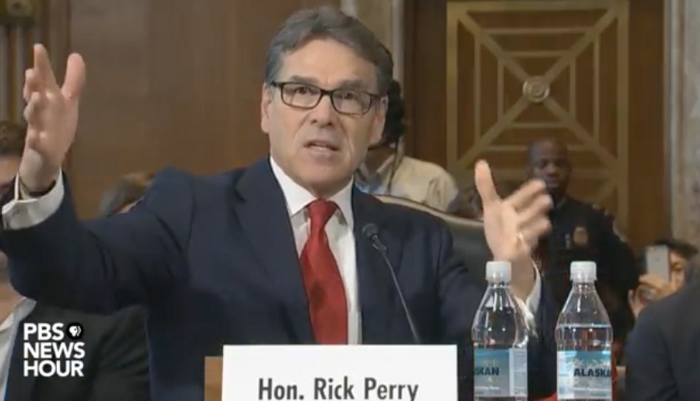Watch Rick Perry’s Confirmation Hearing Live