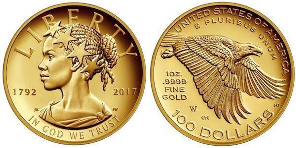 Lady Liberty Coin Will Feature The Face Of A Black Woman For First Time