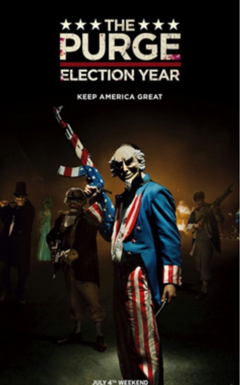 Donald Trump’s New Slogan Is The Same One From The Dystopian Film The Purge: Election Year