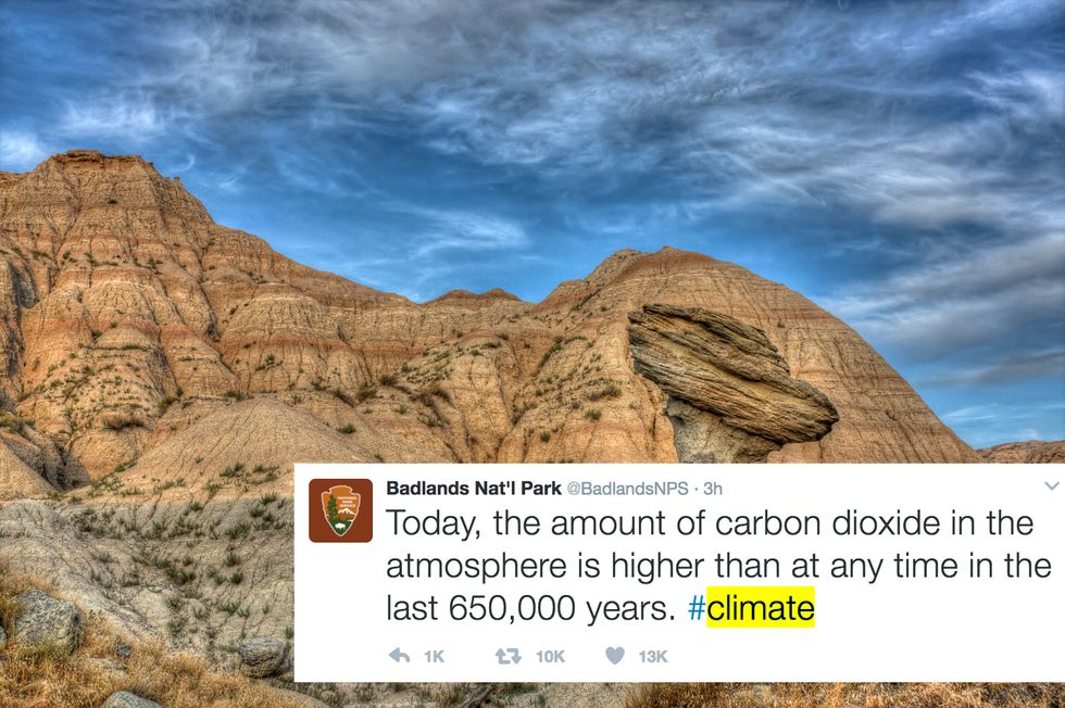 Badlands National Park Stood Up To Trump Where It Hurts—On Twitter