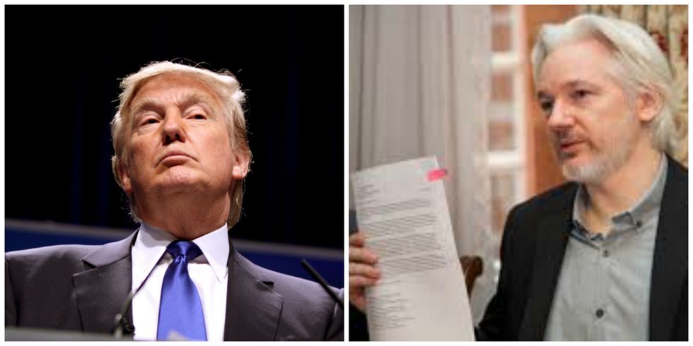 WikiLeaks Declares War On Trump