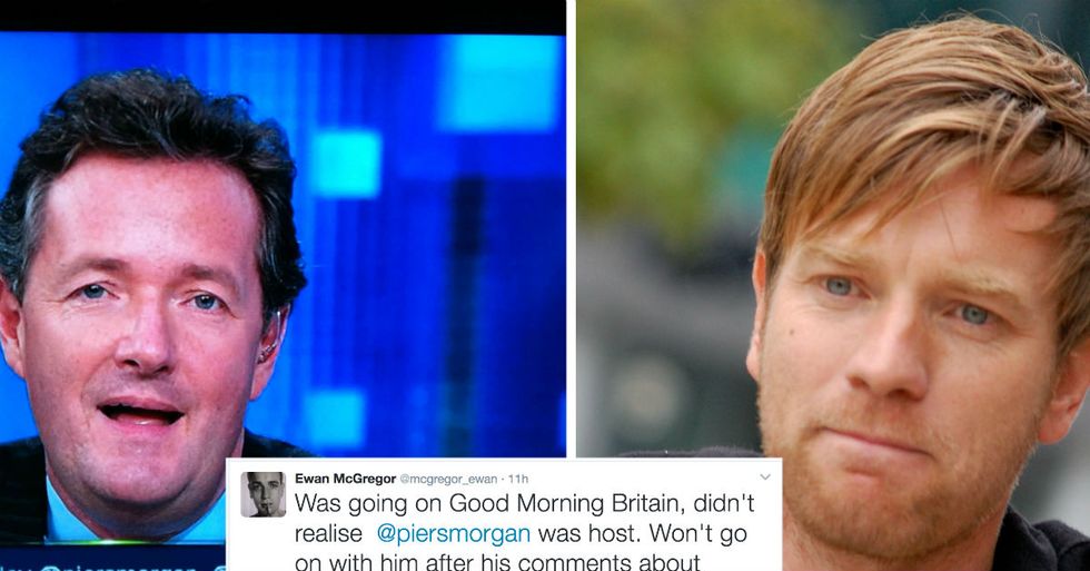 Ewan McGregor Cancels Piers Morgan Appearance After Women’s March Comments
