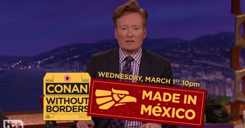 In Response To Trump’s Xenophobic Rhetoric, Conan O’Brien’s Taking His Show To Mexico