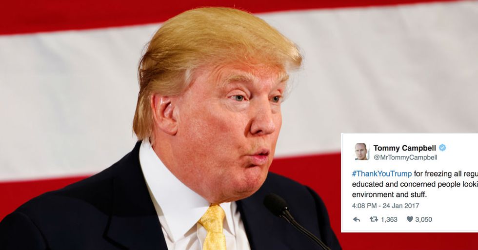 ‘Thank You Trump’ Twitter Campaign Backfires Spectacularly