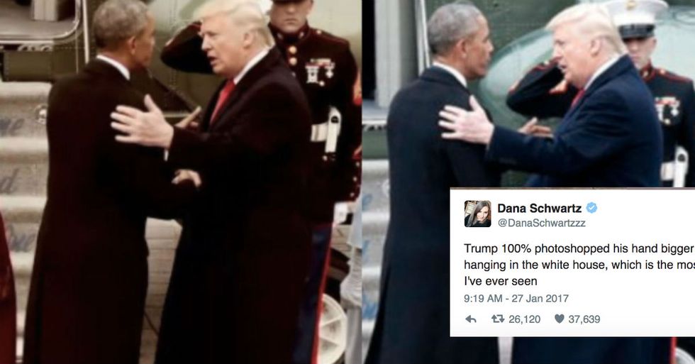 Why People Fell For This Ridiculous Hoax About Trump’s Hands