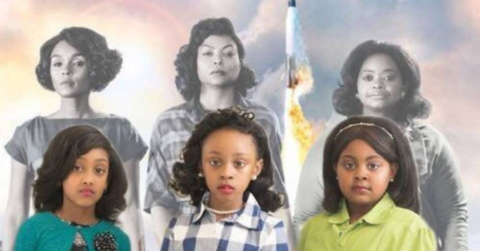 Teacher Recreates The ‘Hidden Figures’ Poster With Her Students For Black History Month