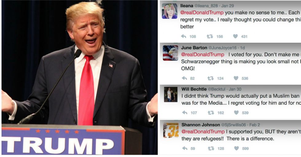 Twitter Account Collects Messages From Regretful Trump Voters