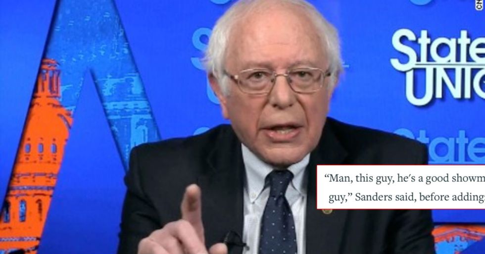 Bernie Sanders Unloads On Trump: ‘This Guy Is A Fraud’