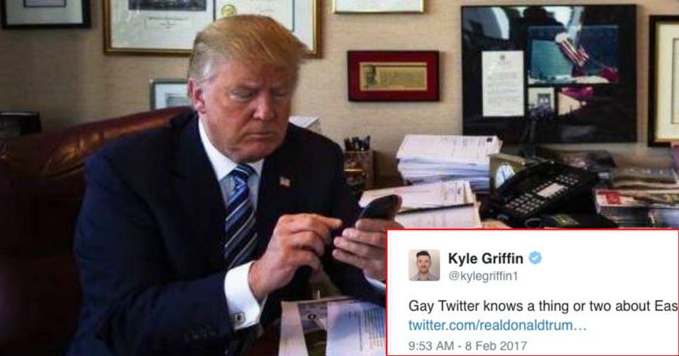 Twitter Reacts To Trump’s ‘EASY D’ Tweet