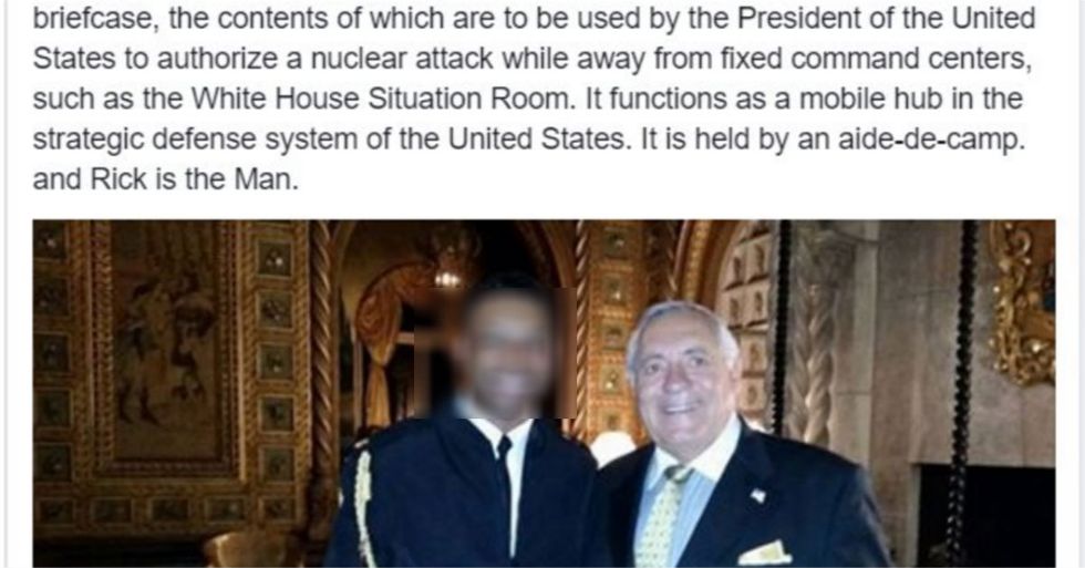 Guest At Trump’s Mar-A-Lago Club Posts Photos With Nuclear ‘Football’ Briefcase
