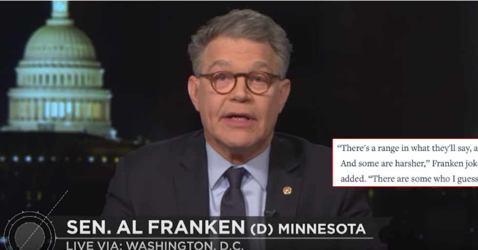 Franken Says Republican Leaders Privately Tell Him Trump ‘Not Right Mentally’