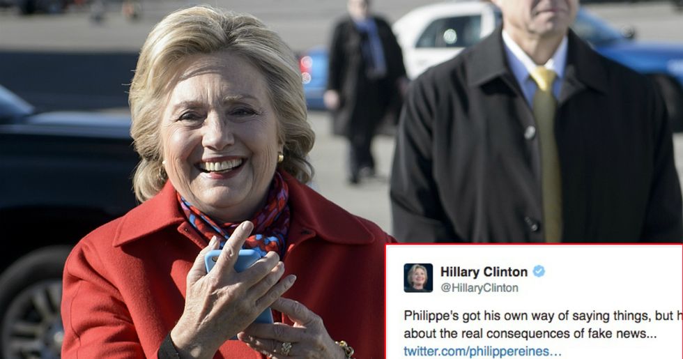 Hillary Clinton Mocks Trump’s Disgraced National Security Advisor