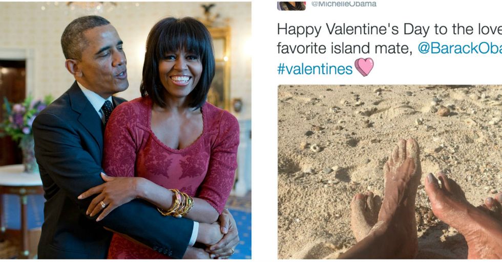 Michelle Obama's First Tweet Since Leaving The White House Is A Message Of Love