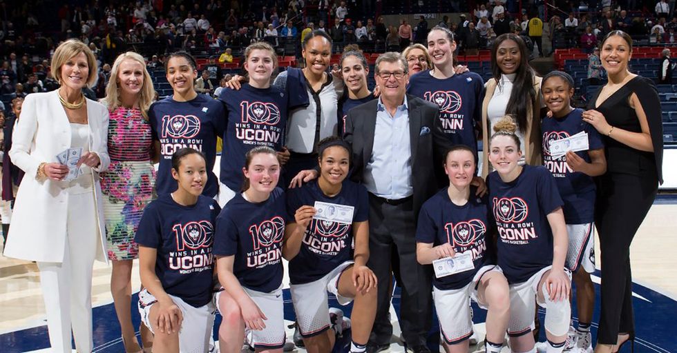 UConn Women’s Basketball Team Records 100th Straight Win