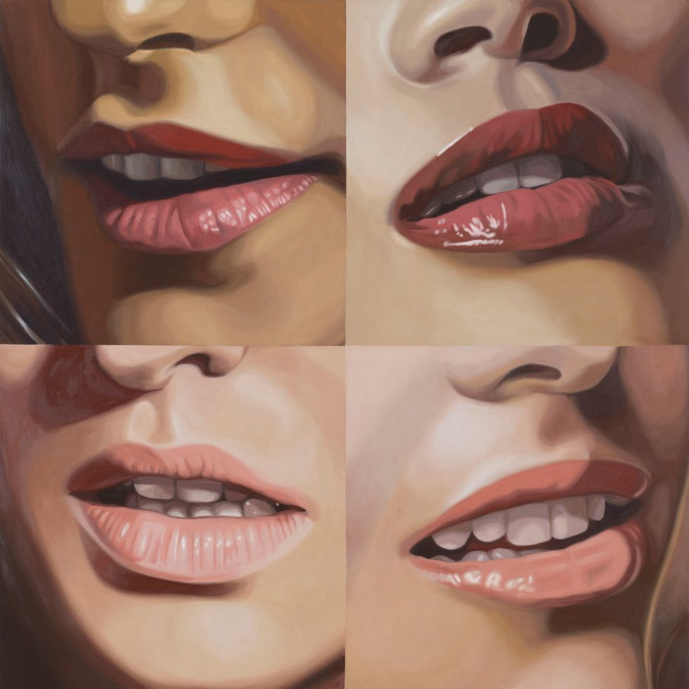 This Artist’s Paintings Turn Domestic Life On Its Head