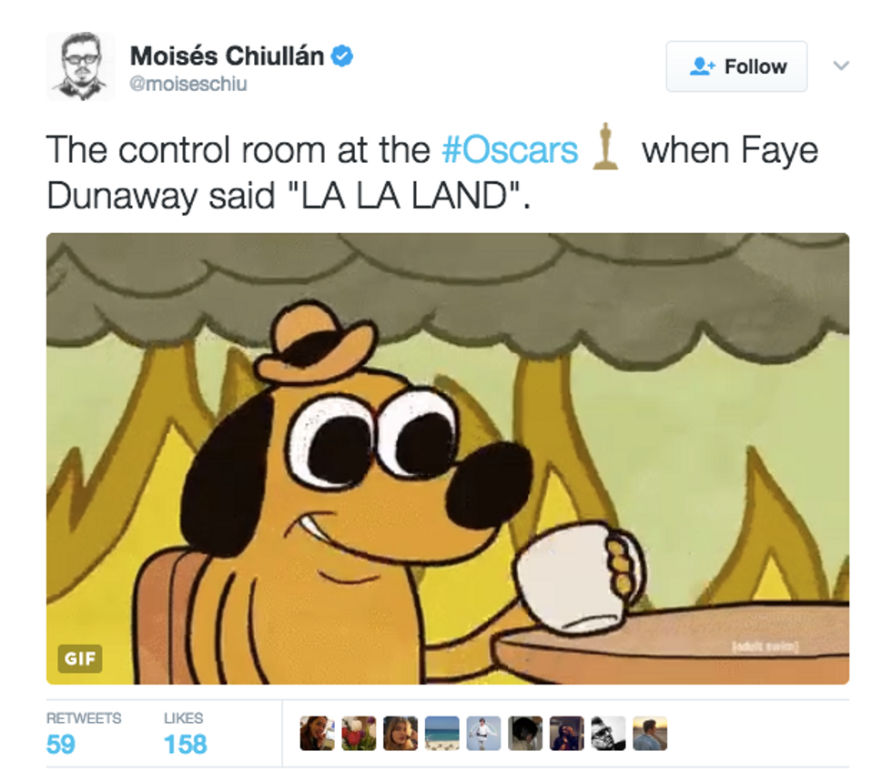 Social Media Goes Wild After Shocking Mix-Up At The Oscars