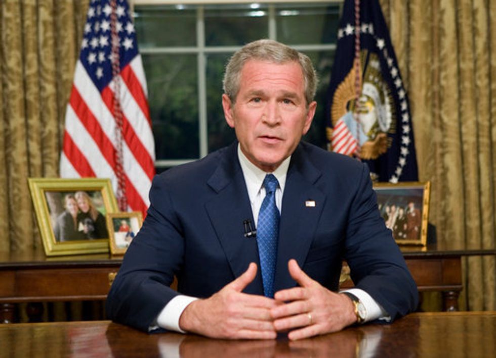 Mark This Day On Your Calendar: You Just Agreed With George W. Bush