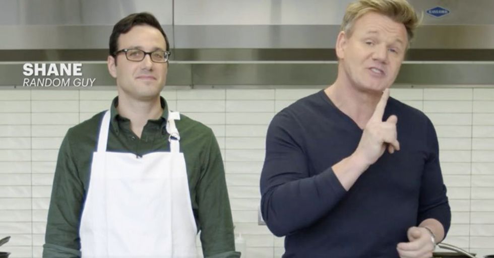 Gordon Ramsay Proves He Doesn’t Even Need To See A Chef To Know They’re Screwing Up
