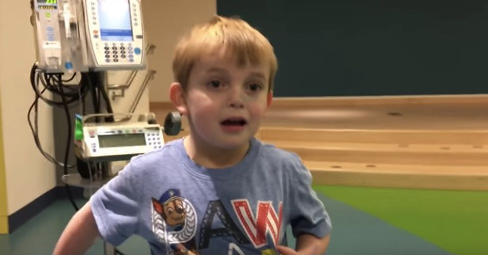 Doctors Tell This 5-Year-Old They Found Him A New Heart, And His Reaction Is Priceless