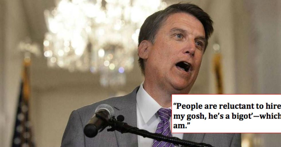 Former North Carolina Governor Can’t Find A Job Because Of His Anti-Transgender Law