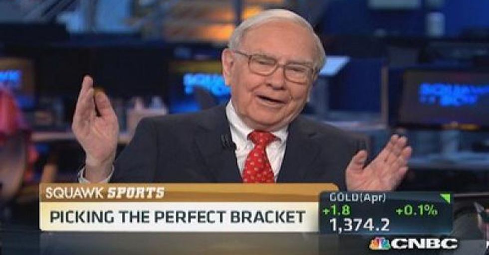 Here Are The Long Odds Of Winning Warren Buffett’s $1MM Perfect Bracket Challenge