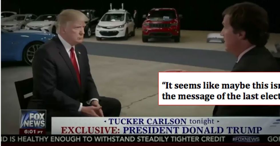Trump Freely Admits His Biggest Supporters Will Be Hurt Most By Healthcare Plan
