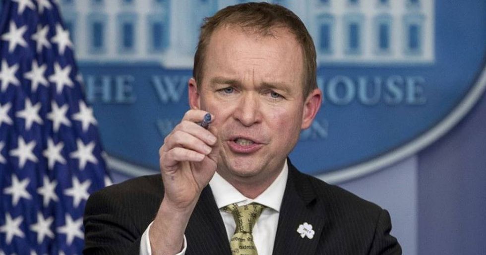 Trump’s Budget Director: It's ‘Compassionate’ To Cut Programs That Feed The Most Vulnerable