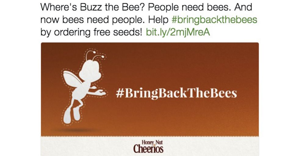 Cheerios Is Giving Away 100 Million Wildflower Seeds To Save The Honey Bee Populations Around The World