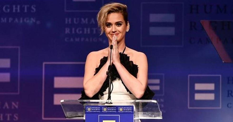 Katy Perry Receives Human Rights Campaign Award For Her LGBT Advocacy