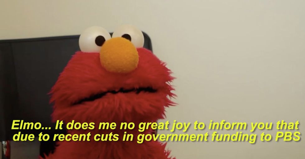 Elmo Learns He's A Casualty Of Trump’s Budget Cuts In This ‘Sesame Street’ Parody Video