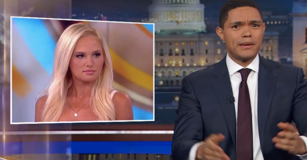 Trevor Noah Shows Support For Ostracized Conservative Tomi Lahren In His Own Scathing Way