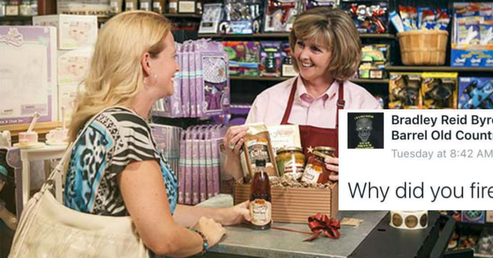 Cracker Barrel Is Getting Destroyed On Social Media After Firing ‘Brad's Wife’
