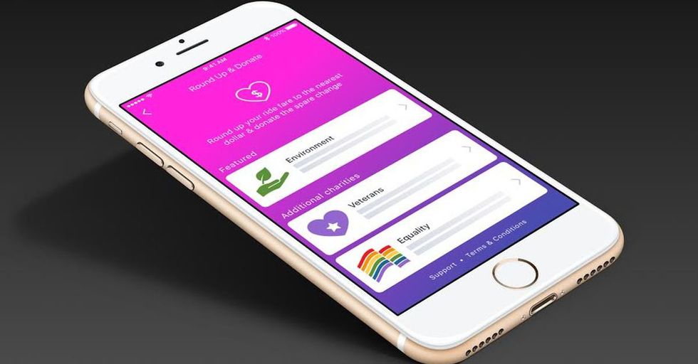 Lyft Is Letting Customers Round Up Their Tabs, Donating The Difference To Causes Of Their Choice