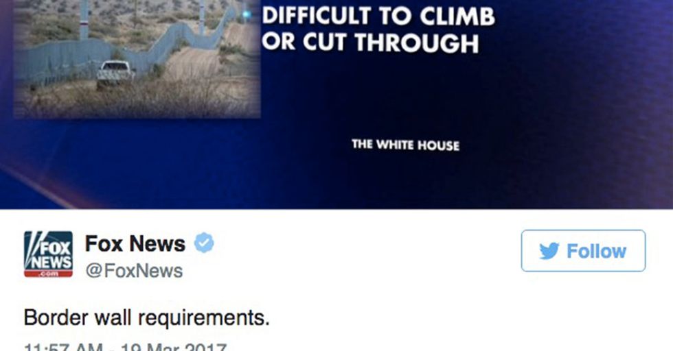 The Trump Administration Just Gave The Most Ridiculous, Slapdash 'Update' On Its Border Wall Progress