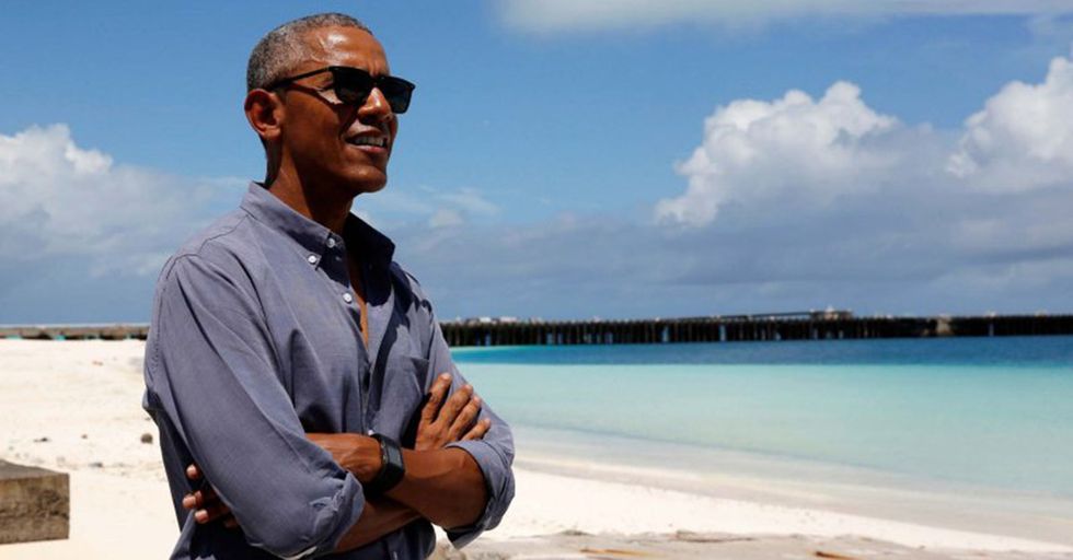 Barack Obama Is Currently Residing On A South Pacific Island To Write His Memoirs