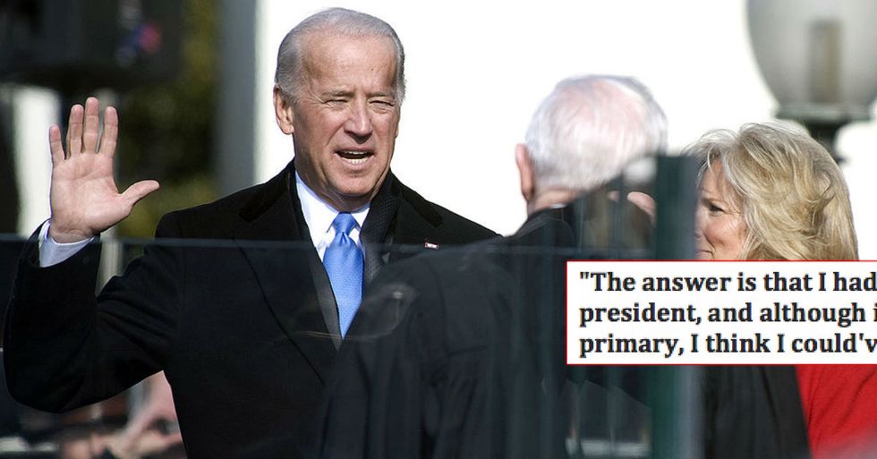 Joe Biden Wishes He’d Run For President