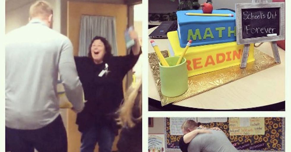 NFL Star J.J. Watt Surprised His Fourth-Grade Teacher’s Class With A Gift For Her Retirement