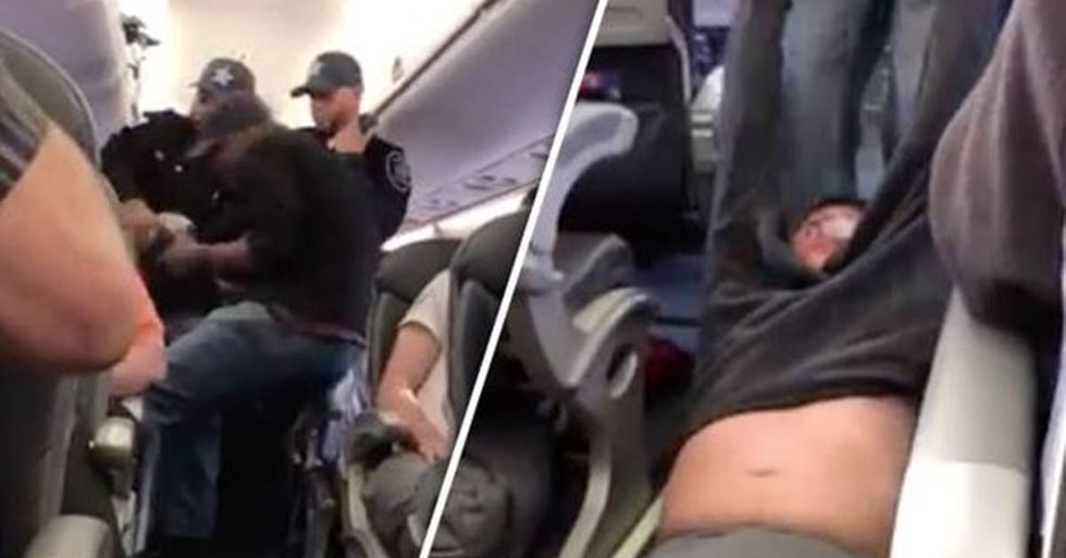 United Airlines Passenger Beaten And Dragged Off An Overbooked Flight
