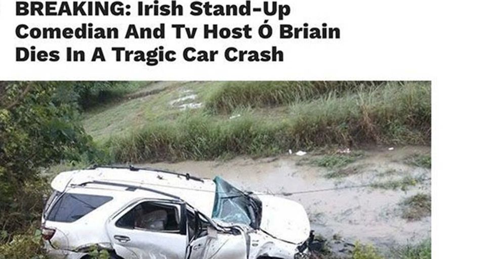 Comedian Tweets The Perfect Response To (False) News Of His Own Death