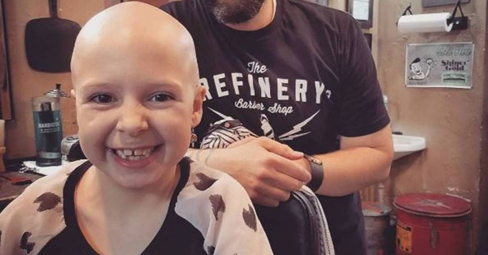 Seven-Year-Old With Alopecia’s Wonderful Crazy-Hair-Day Do