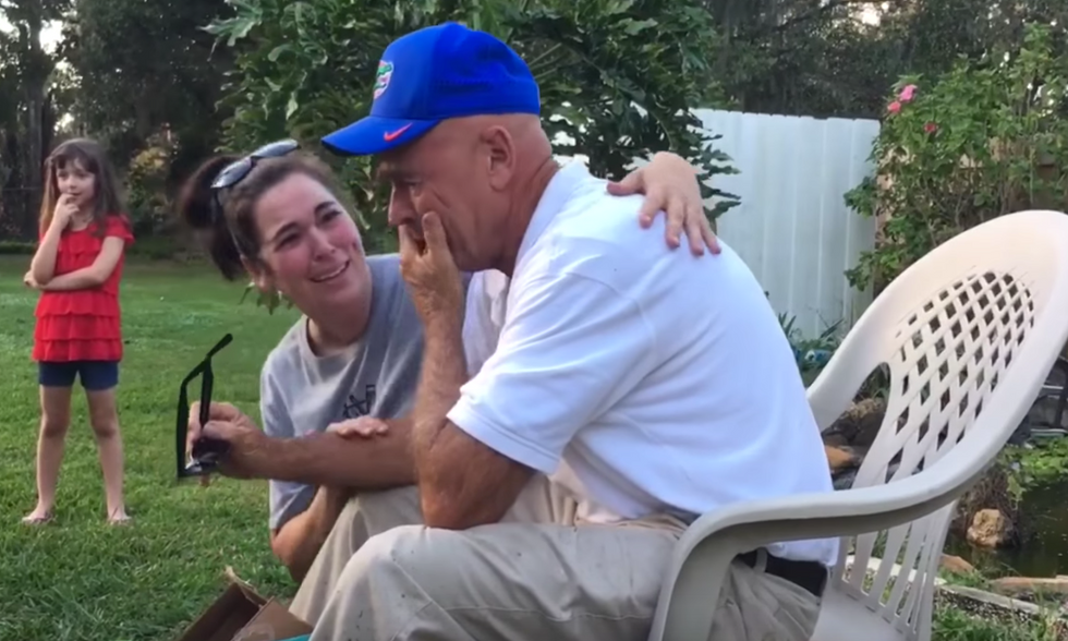 Watch A Colorblind Grandpa See The World For The First Time