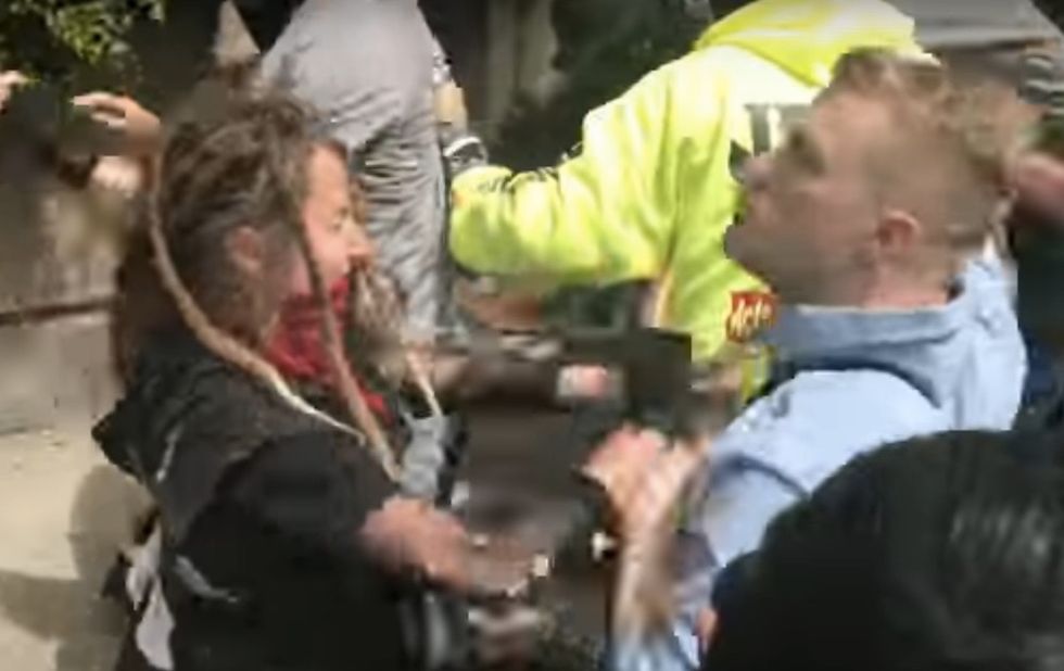 Alt-Right And “Antifa” Collide At Protest In Berkeley