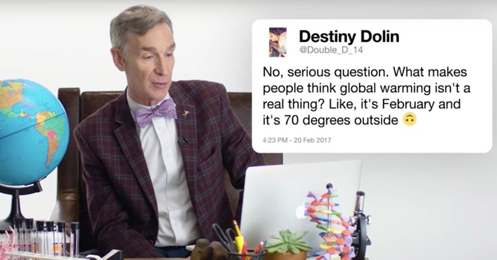 Bill Nye’s Patience Is Tested As He Answers Some Very Dumb Twitter Questions