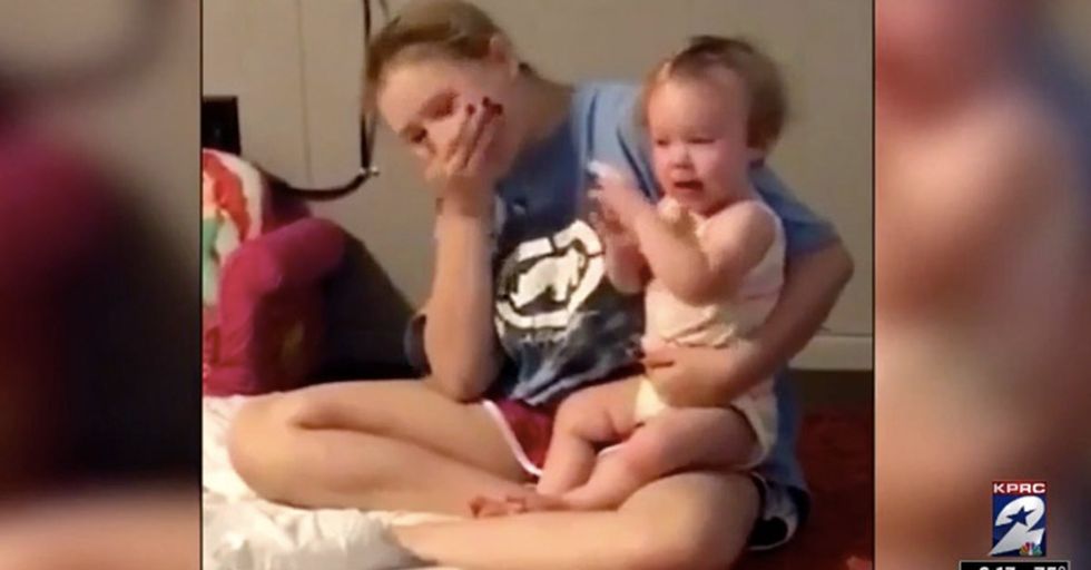 There’s Only One Song That Keeps This Baby From Crying, And It’s Hilariously Inappropriate