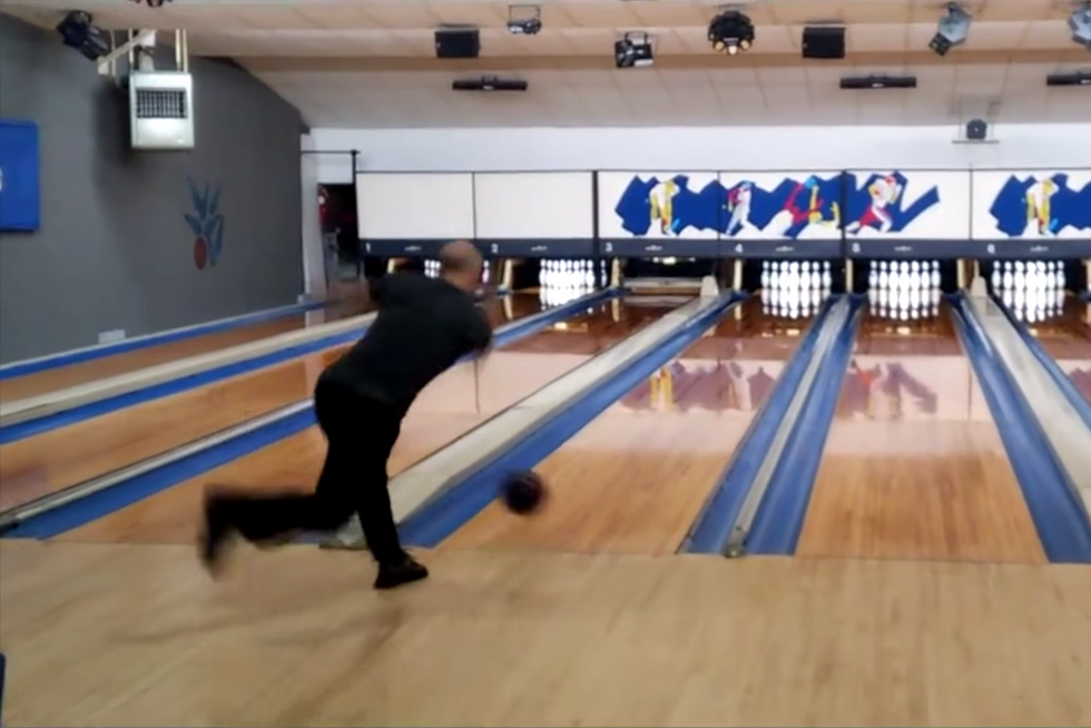 Watching This Bowler Try To Roll A Perfect Game In Less Than 90 Seconds Is Mesmerizing