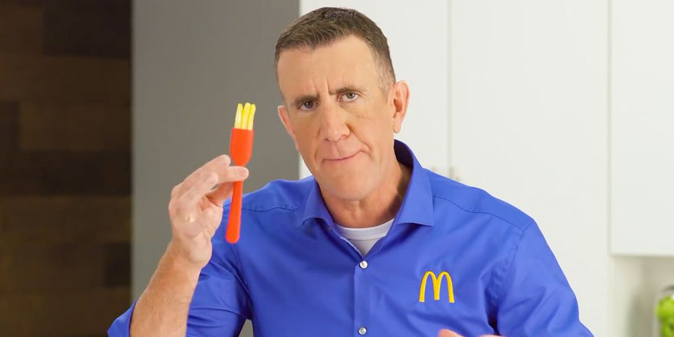 McDonald's Just Unveiled A Wildly Unnecessary Utensil To Help Customers Eat French Fries