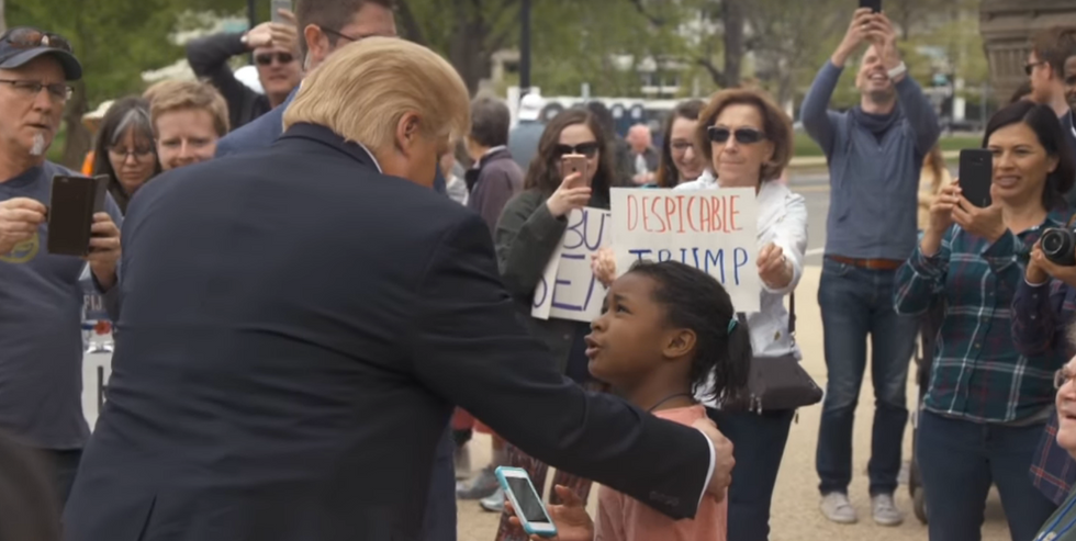 The Viral Video Of A Little Girl Insulting Trump Isn't What You Think It Is